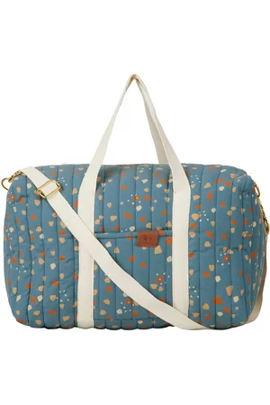 Fabelab Quilted Gym Bag - Small - Cobblesto Blue