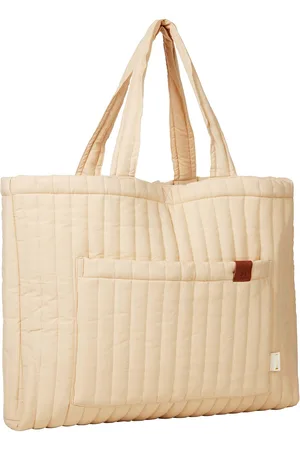 Fabelab Quilted Tote Bag - Wheat Coral
