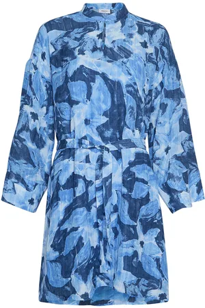 MSCH Mschlaurisia Short Dress Aop Blue