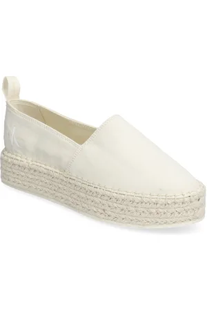 Calvin Klein Platform Espadrille Ml Btw Cream