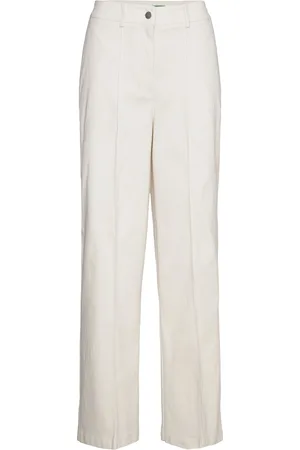 Benetton Trousers White