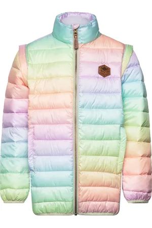 Mikk-Line Nylon Puffer 2 In 1 Jacket Patterned