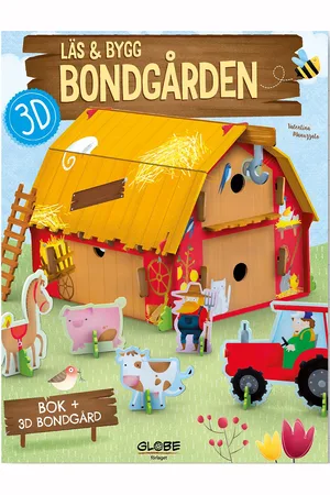 Globe Läs & Bygg - Bondgården Patterned
