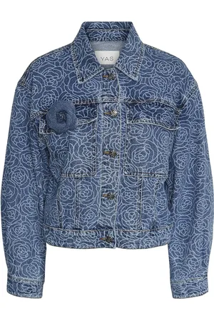 Y.A.S Rosalyn Ls Denim Jacket S. Blue