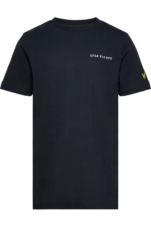 Lyle & Scott Script Embroidered T-Shirt Navy