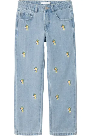 NAME IT Nkfrose Straight Jeans 9509-Te D Blue