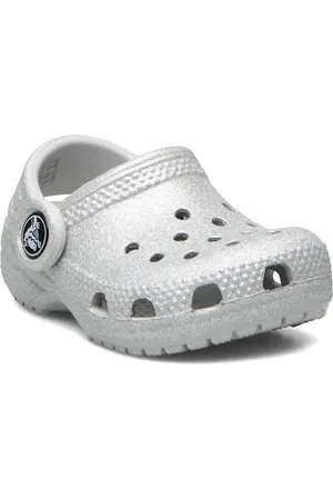 Crocs Classic Glitter Clog T Silver