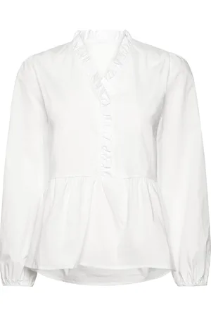 Noella Matti Blouse Poplin White