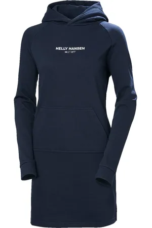 Helly Hansen W Core Hoodie Dress Navy