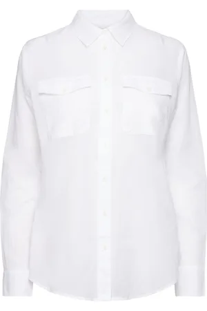 Ralph Lauren Cotton Voile Shirt White