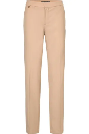 Ralph Lauren Straight-Leg Trouser Beige