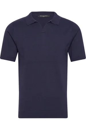 French Connection Resort Ss Polo Navy
