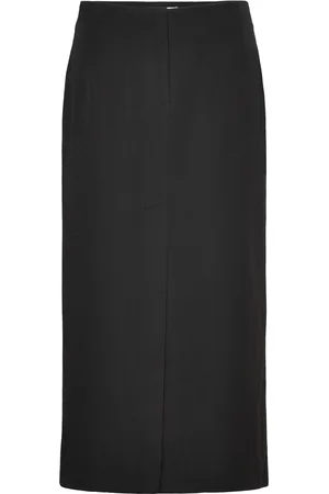 ONLY Onljosie Hw Long Slit Skirt Cc Tlr Black