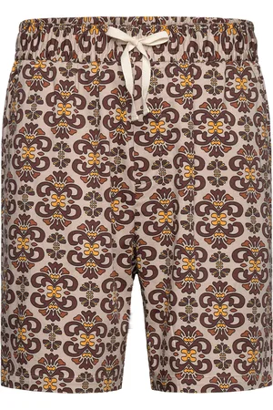 Les Deux Hendrix Aop Shorts Beige
