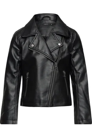 NAME IT Nkfmadina Pu Jacket Black
