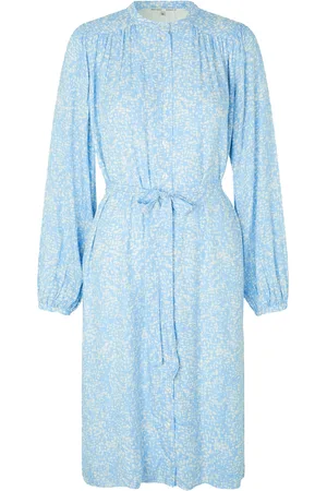 Second Female Kati Shirt Dress Blue