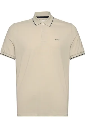 GANT Tipping Ss Pique Polo Beige