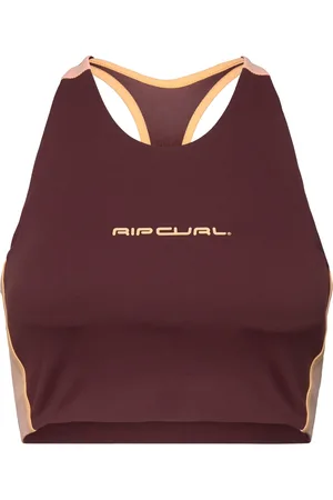 Rip Curl Rss Revival Crop Burgundy
