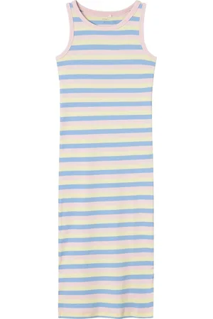NAME IT Nkfdora Sl Xsl Maxi Dress Patterned