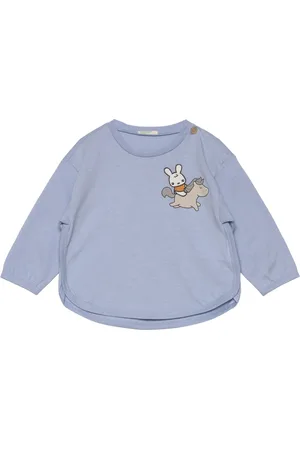 Benetton T-Shirt L/S Blue
