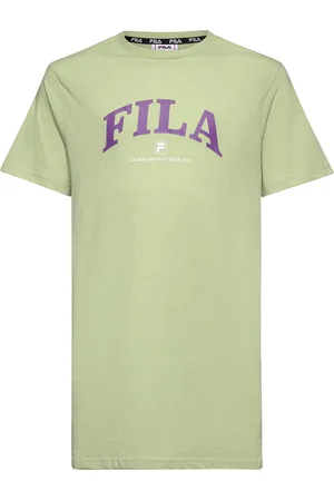 Fila Lathen Graphic Tee Dress Green