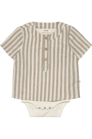 Lil Atelier Nbmdino Ss Loose Body Shirt Lil Beige