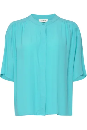 Soaked in Luxury Sllayna Shirt Ss Green