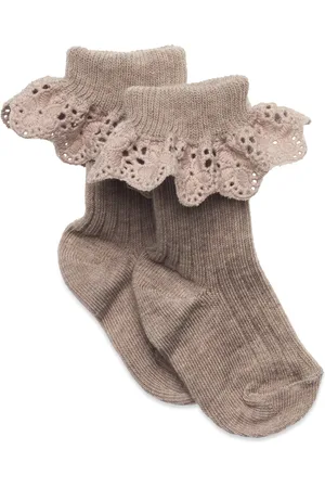 mp Denmark Lisa Socks - Lace Brown