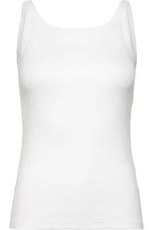 Kaffe Kacarna Tank Top White