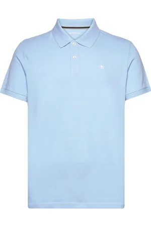 TOM TAILOR Basic Polo With Contrast Blue