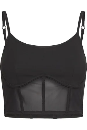 Superdry Sport Tech Corset Top Black