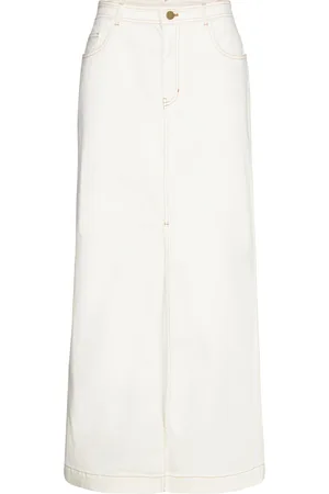 H2OFagerholt Classic Jeans Skirt White