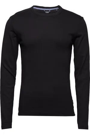 Lindbergh Basic Tee O-Neck L/S Black