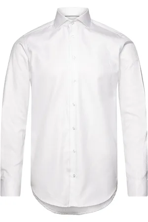 BOSWEEL SHIRTS EST. 1937 Slim Fit Mens Shirt White