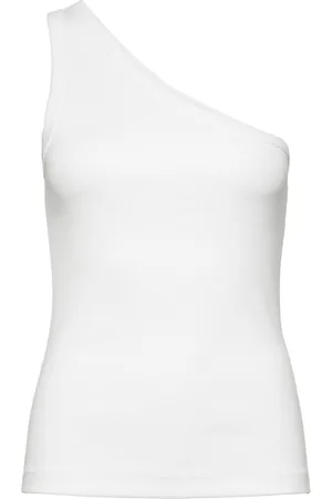 Saint Tropez Astasz Shoulder Top White