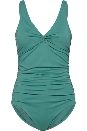 Panos Emporio Simi Solid Swimsuit Recycled Green