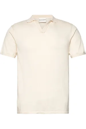 Bruun & Stengade Bs Stern Regular Fit Polo Shirt Cream