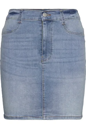 BUBBLEROOM Bianca Denim Skirt Blue