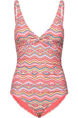 Panos Emporio Zigzag Simi Swimsuit Pink