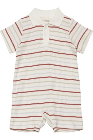 FIXONI Romper Ss Rib White