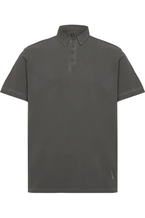 Fat Moose Landon Cotton Pique Polo Ss Grey