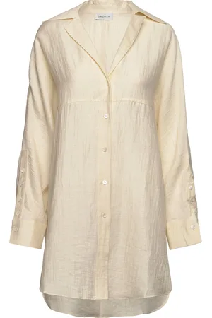 Dagmar Over Flowy Shirt Cream