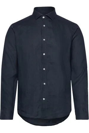 Bruun & Stengade Bs Bilbao Casual Modern Fit Shirt Navy