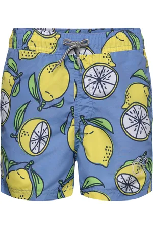 JACK & JONES Jpstfiji Jjswim Aop Ss24 Ly Jnr Jack & J S Blue