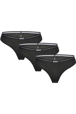 HUGO BOSS 3P Thong Black