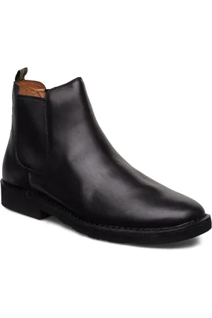 Ralph Lauren Talan Leather Chelsea Boot Black
