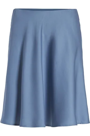 VILA Viellette Hw Short Skirt Blue