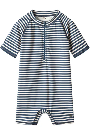 WHEAT Swimsuit S/S Cas Blue