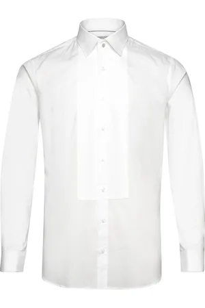 Michael Kors Tuxedo Slim Fit Shirt White