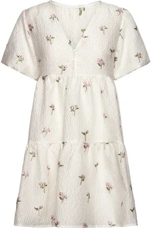 A-View Selino Dress White
